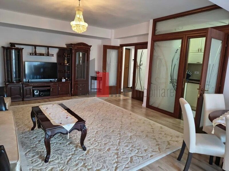 Baneasa, Aerogarii, apartament cu 2 camere de inchiriat, centrala+loc de parcare.