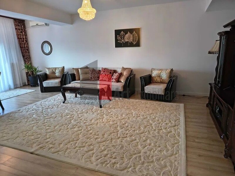 Baneasa, Aerogarii, apartament cu 2 camere de inchiriat, centrala+loc de parcare.